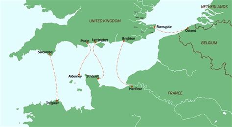 english channel ferry crossing times.